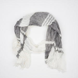 White Cotton Scarf - FTX Clothing